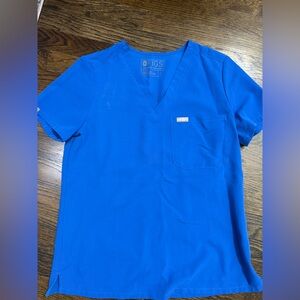 Figs Royal Blue Technical Collection FIGS scrub set